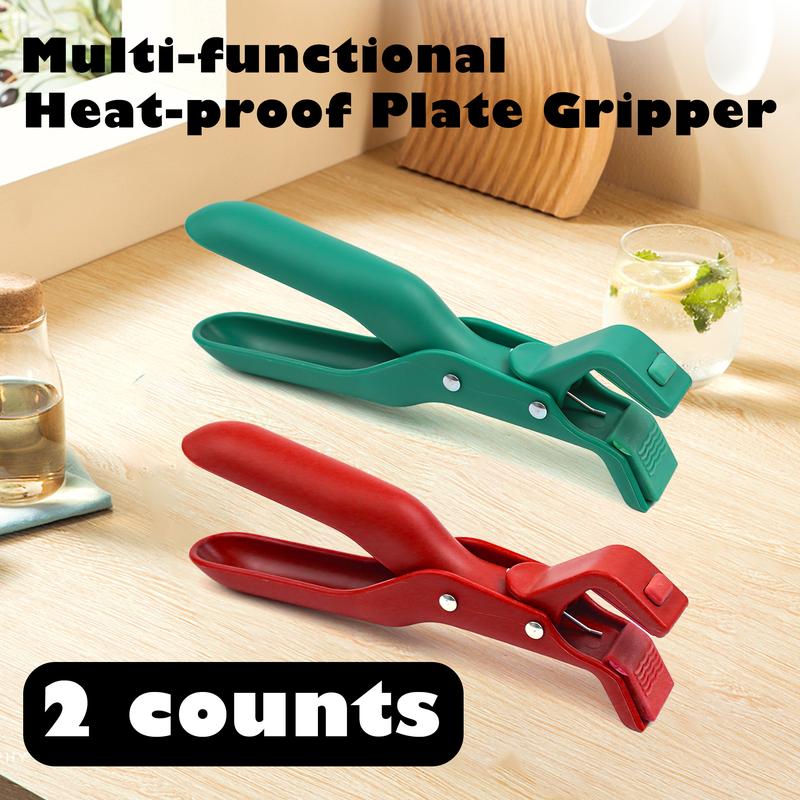 Hot Plate Gripper Multi-Purpose Anti-Scald Tool for Bowls Plates